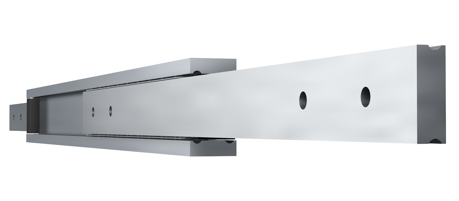 T 5030 SUPREME bilex double T design two way extension in steel C45C E