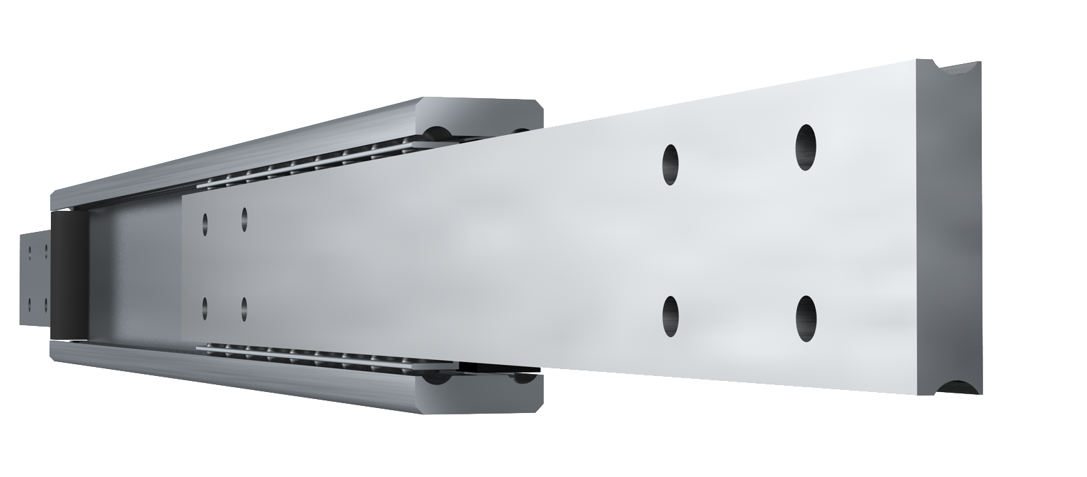 T 7032 SUPREME bilex double T design two way extension in steel C45C E