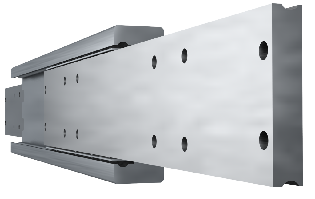 TR 12044 SUPREME double T design in steel C45C E