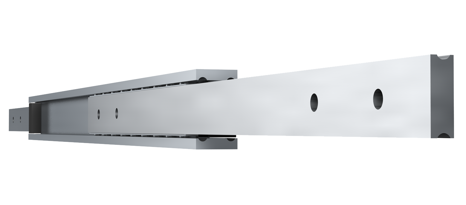 TR 4024 SUPREME bilex double T design two way extension in steel C45C E