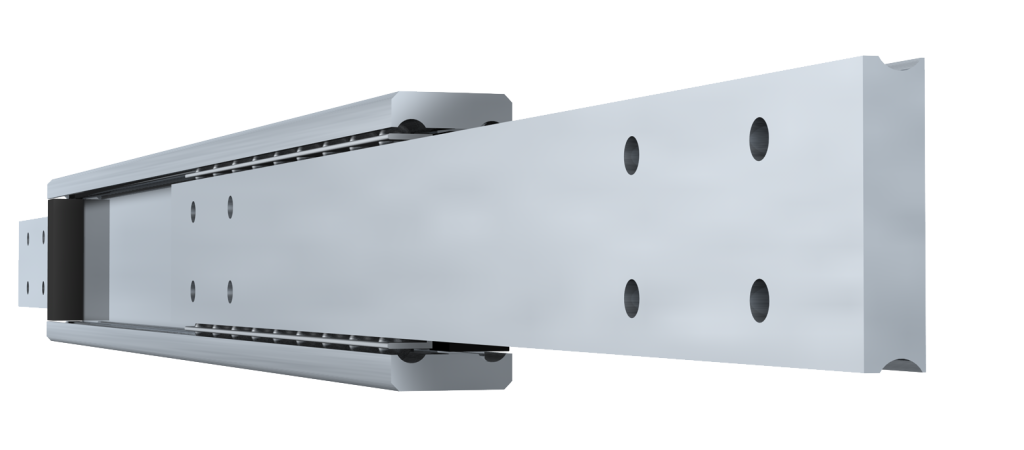 TR 7032 SUPREME bilex double T design two way extension in aluminum (6082 T6)