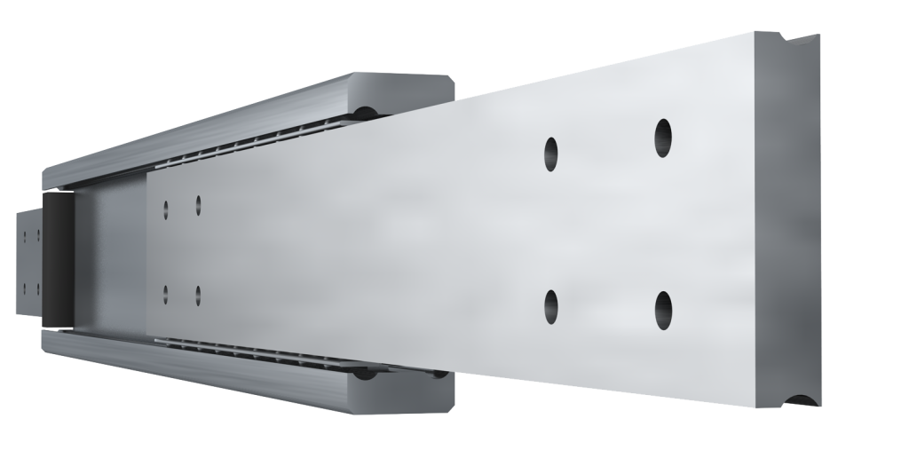 TR 9036 SUPREME bilex double T design two way extension in steel C45C E