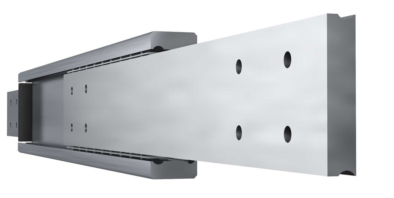 TR 9036 SUPREME bilex double T design two way extension in steel C45C E
